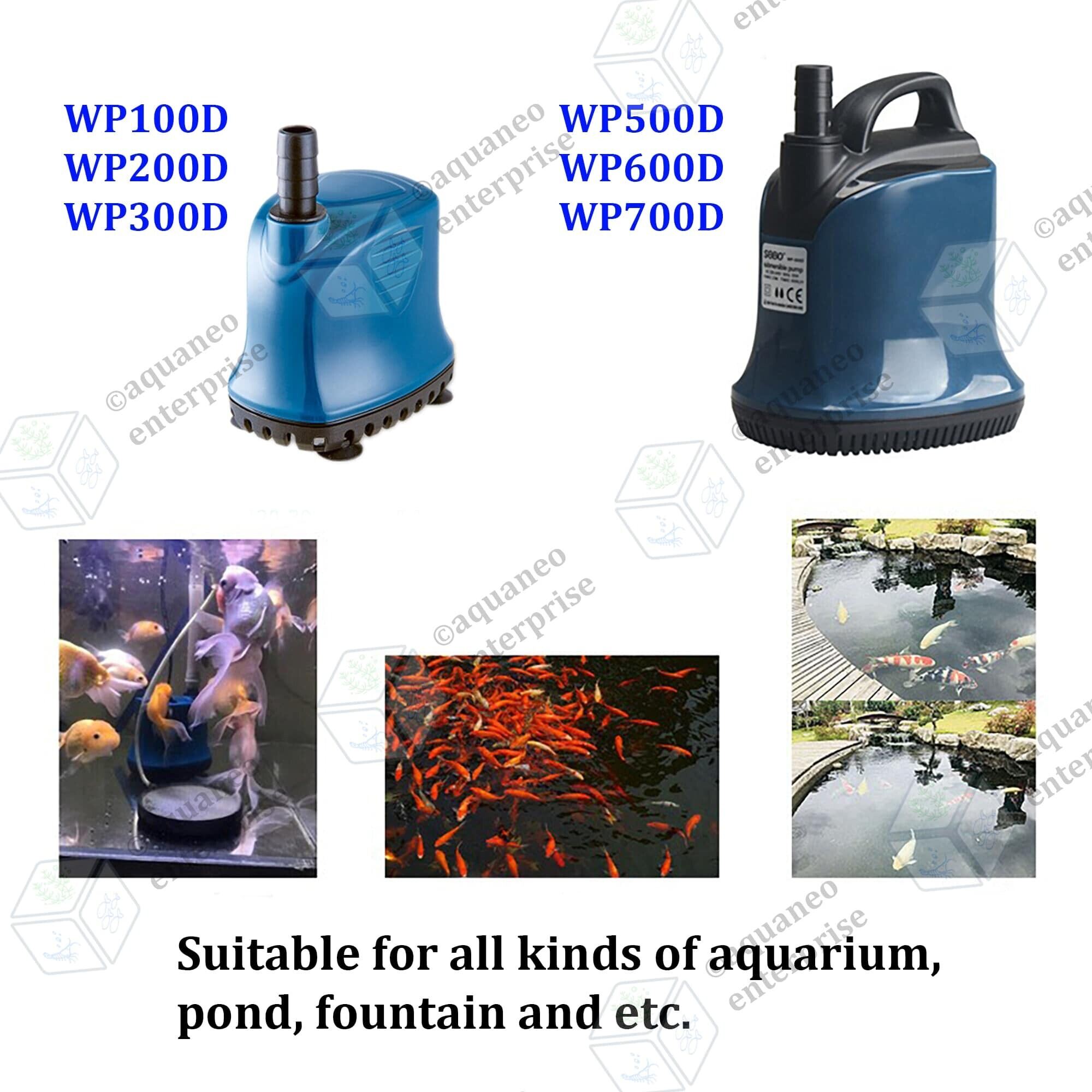 Picture of 25 Watt  Submersible water Pump ac220-240Volt, flow Max 1800L/H, hight max 1.5M SOBO WP-200D For Aquarium Pump Filter Pump (Multicolor,0.4)