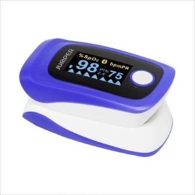 Picture of JUMPER JPD-500E OLED Fingertip Pulse Oximeter  (CE & FDA Approved) Alarm function (Multicolor)