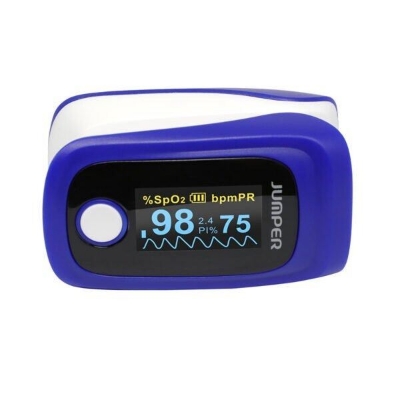 Picture of JUMPER JPD-500E OLED Fingertip Pulse Oximeter  (CE & FDA Approved) Alarm function (Multicolor)