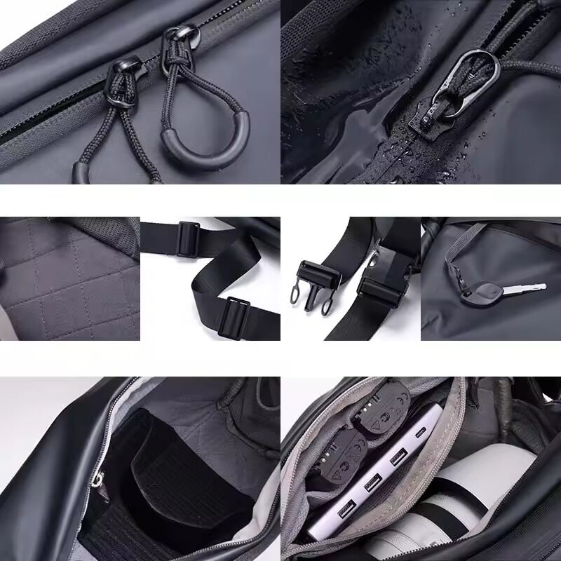 Picture of Ulanzi PB008 DSLR Camera Bag Waterproof Shoulder Video Camera Case For Canon Nikon Sony Lens Pouch photography Photo Bag (Black)