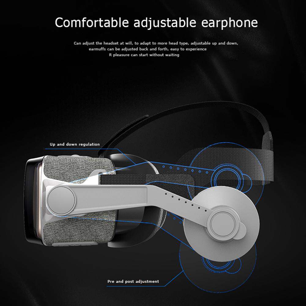 Picture of SHINECON SC-G07E VR Virtual Reality Glasses 3D Helmet Goggles Cardboard (Black)