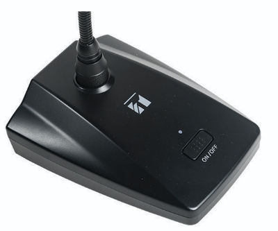 Picture of EM-380 TOA Gooseneck Microphone for Meeting Class room lecture mosque tafsir madrasah factory (Black)