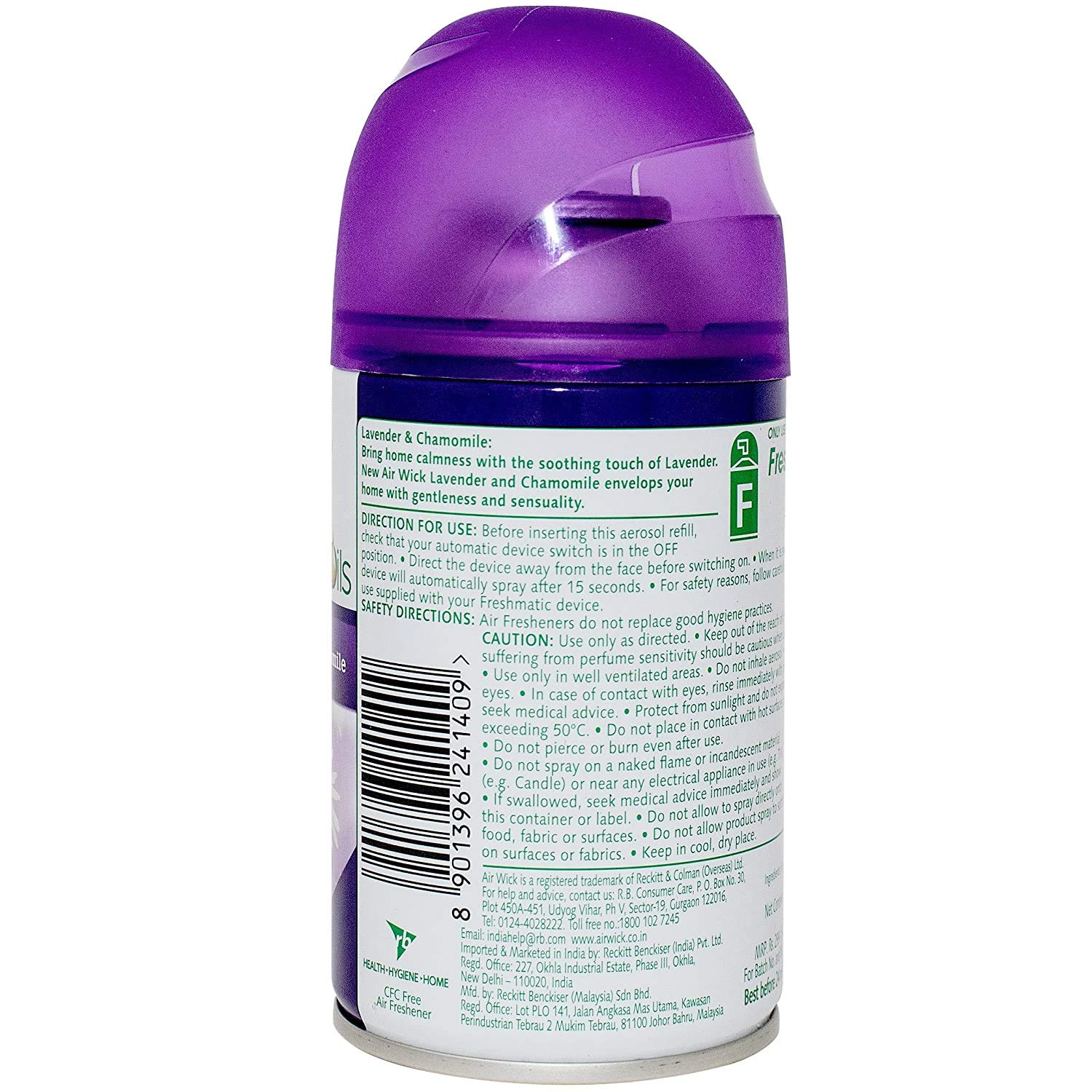 Picture of Air Wick Lavender Automatic Air Freshener Refill 250ml