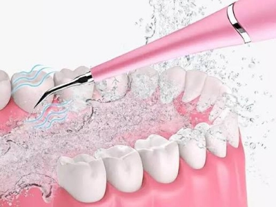 Picture of Dental Stain Removal Grinding Device Dental Scale Removal Grinding Device Cleaning Tooth Stain Cleaning Oral Care Tool-Sweet Pink