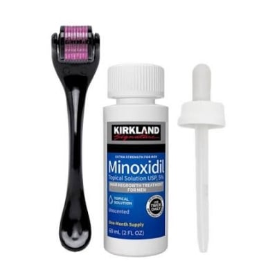 Picture of Kirkland Minoxidil 5% For Beard & Hair Growth (One Month Supply/Six Months Supply) Made in USA - Imported-6 DUSTY