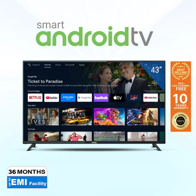 Picture of MME TV 43" Frameless Smart Android TV Latest Android Installed