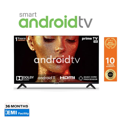 Picture of prime TV 32" TV FHD Frameless Voice Control Android Smart TV