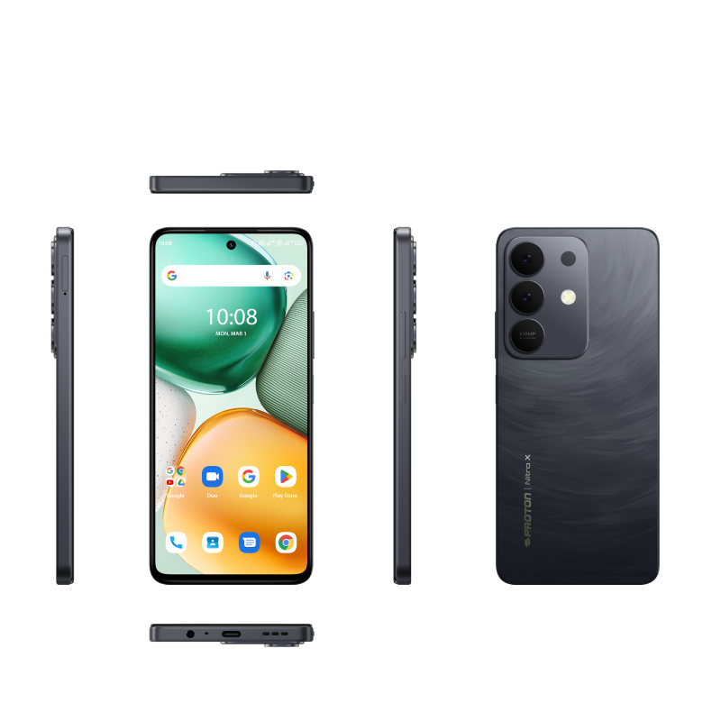 Picture of Proton Nitrox Smartphone 18GB RAM 128GB ROM (6GB+12GB Extended RAM)