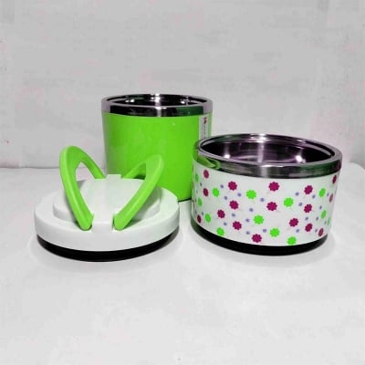 Picture of Best 2 layer insulated food containers plastic tiffin lunch box