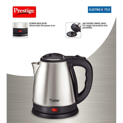 Picture of Prestige 1.5 Litre Kettle 1500-watts, Red & Silver