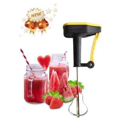 Picture of Manual Egg Beater Whisker Lassie, Butter Milk Maker Hand Blender Coffee, Juice Maker Machine - Kitchen Accessories