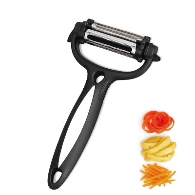 Picture of Multifunctional 360 Degree Rotary Kitchen Tool Vegetable Fruit Potato Carrot Peeler Grater Turnip Cutter Slicer Melon Gadget