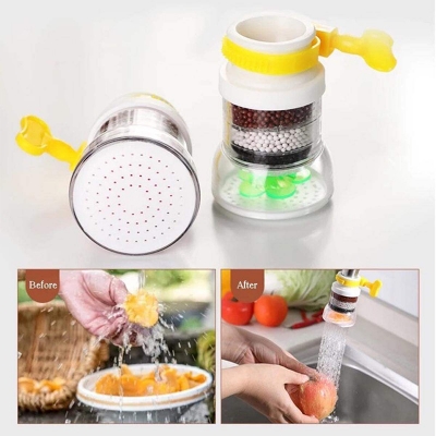 Picture of Carbon Water Faucet, Clean Purifier Filter Cartridge Water Tap, Water Clean Purifier Filter Six Layer Water Filter Faucet - 1pcs