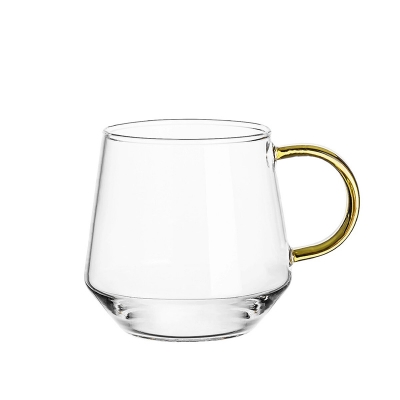 Picture of Glass and Cup - GPB57 - 420 ML - Transparent - Coffee Mug - Coffee Mug