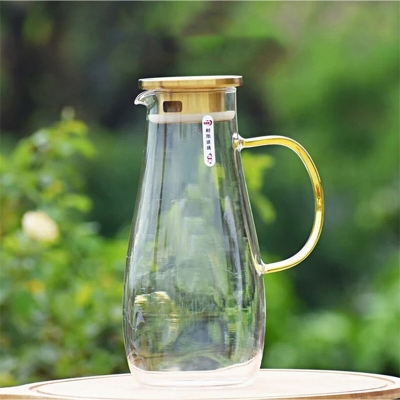 Picture of 10.5 Inch Borosilicate Glass Water Juice Jug