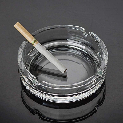 Picture of Ashtray Glass Round  top AshTray Indoor Outdoor Home Decor