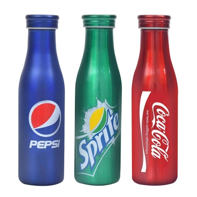 Picture of Stainless Steel Soft Drink Brand Logo Bottle500ml - Water Bottle