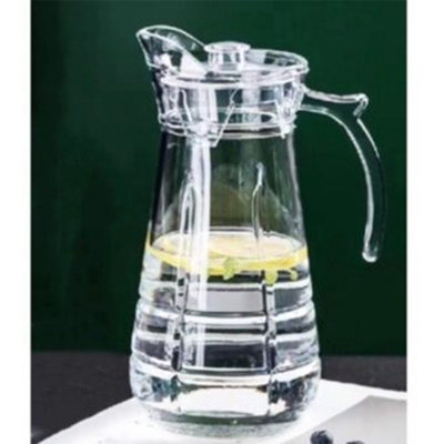 Picture of 1 pcs Glass Water Juice Jug with Lid 1.7L capacity Y-36