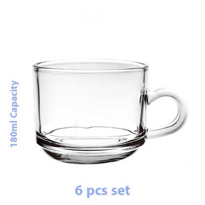 Picture of Set of 6 glass cup Blinkmax Glassware KTZB58 180ml