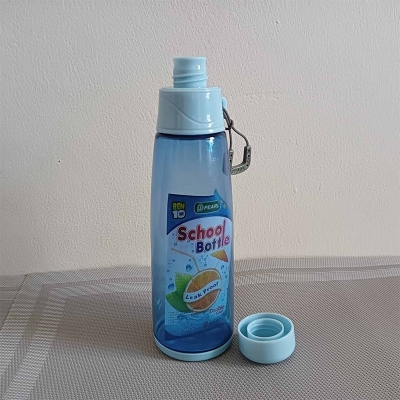 Picture of 1pc 500ml  capacity School water bottle, for home and travel outdoor use Multicolor