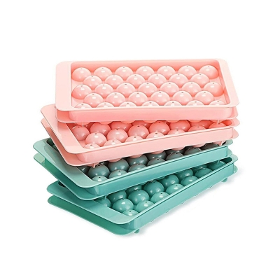Picture of Ice Cube Tray Round Ice Ball Maker Mold Sphere Circle Ice Chilling Cocktail Whiskey Tea Coffee Ice Cube Mold