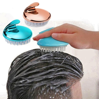 Picture of 1 pcs Silicone Head Body Massager Shampoo Scalp Massage Brush Hair Washing Comb Body Shower Brush Bath Spa Slimming Massage Brush