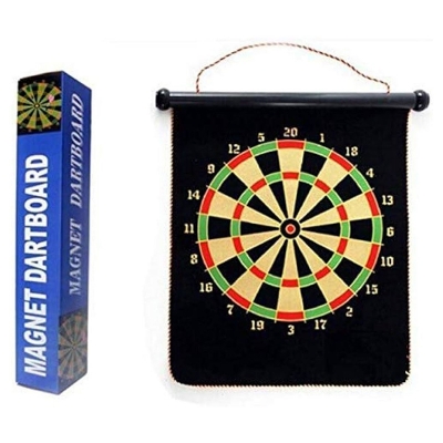 Picture of 12'' Inch Magnetic Roll Up Double sided Dart Board and target game