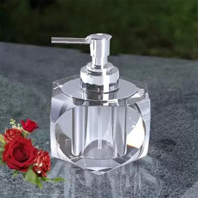 Picture of Crystal Hand Wash Dispenser 220 ml Soap, Conditioner, Shampoo, Gel, Liquid Dispenser