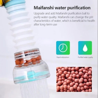 Picture of Mixer Aerator 1pc Household Faucet Water Saving Activated Carbon Water Purifier Rotatable Random Color Kitchen Tool Water Filter