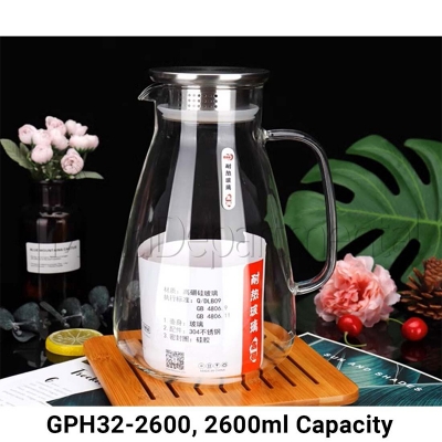 Picture of 1 PCS Deli  high quality PITCHERS, GPH32-2600, 2600 ML