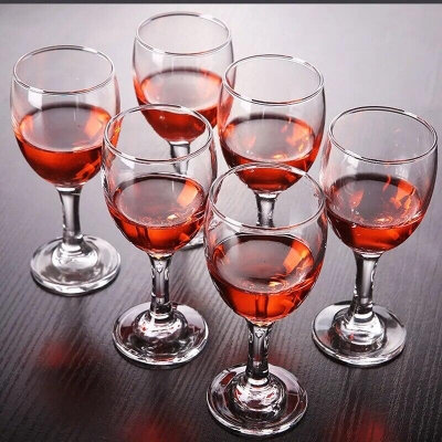 Picture of Deli 6 pcs set coke Glass Goblet GL2004 190ML GLORECA