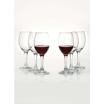 Picture of Deli 6 pcs Custom 230ml 7.8oz Vintage Luxury One Piece Solid coke Glass GL3965
