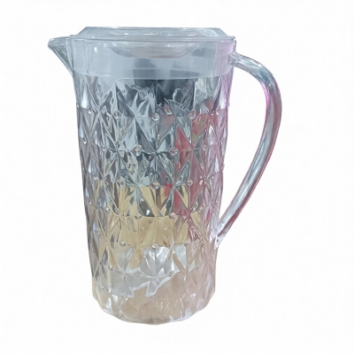 Picture of Acrylic plastic Water Jug Diamond Cool Jug 2LTR clear