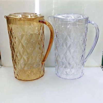 Picture of Acrylic plastic Water Jug Diamond Cool Jug 2LTR golden