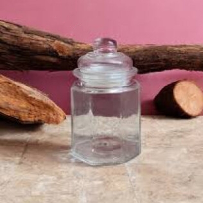 Picture of 1pcs 300ml Glass Jars with Lids Small Mason Jars Candy Cookie Coffee Tea Seeds Nuts Spice Jar Buffet Jar Decoration DIY Jars 7.5 cm Dia. x 13cm H