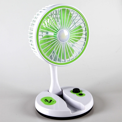 Picture of Yichen Multifunctional Folding Rechargeable Fan with LED Lighting China Rechargeable Folding Fan and Folding Fan with LED Light price