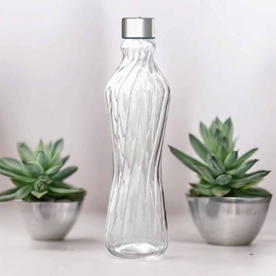 Picture of High Quality 1 Liter Glass Water Bottle, 1000ml Drinking Bottle