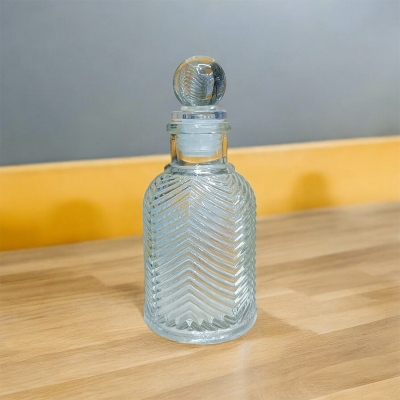 Picture of Perfume Bottle French Girl Mini Storage 100ml Glass Jar Home Decor