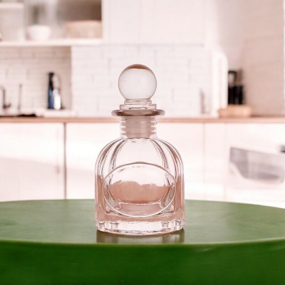 Picture of 100ml Fragrance Bottle French Style Mini Storage Decor Glass Jar