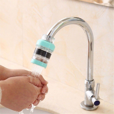 Picture of Compact Magnetic Water Purifier – Mini Filter for Kitchen Faucet, Uses Medical Stone to Remove Rust, 1pcs",