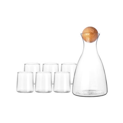 Picture of TUMBLER AND BOROSILICATE JAR SET, 6 PCS, GPH59-2A-L7, 1700/320 ML
