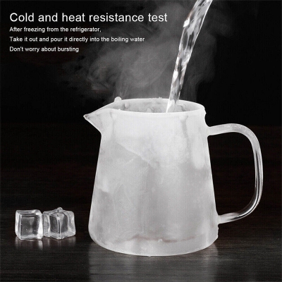 Picture of Glass Tea Pot Stainless Steel Infuser Strainer Heat Resistant Loose Leaf Teapot