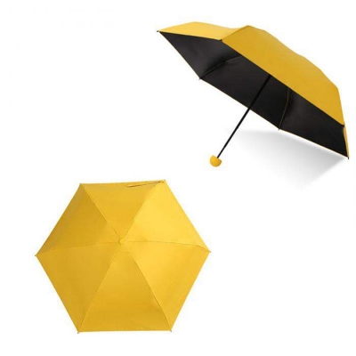 Picture of Stylish - Modern Vibe - Easily Usable - 1pcs 7inch Mini Folding Capsule Umbrella With Cute Capsule Case - Easy To maintain
