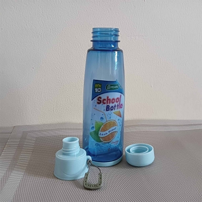 Picture of 1pc 500ml  capacity School water bottle, for home and travel outdoor use Multicolor