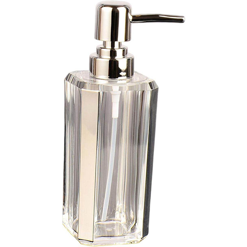Picture of Hand Soap Dispenser Bathroom Shower Dispensers Pump Bottle Dispenser for Home Kitchen Lotion,Clear