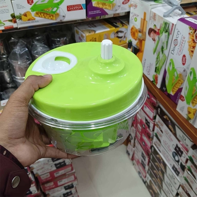 Picture of PLATINUM 11 IN 1 Manual Food Processor All in One Multi Function Manual Food Processor Salad Tools