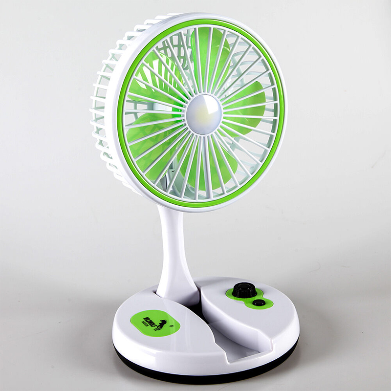 Picture of Yichen Multifunctional Folding Rechargeable Fan with LED Lighting China Rechargeable Folding Fan and Folding Fan with LED Light price