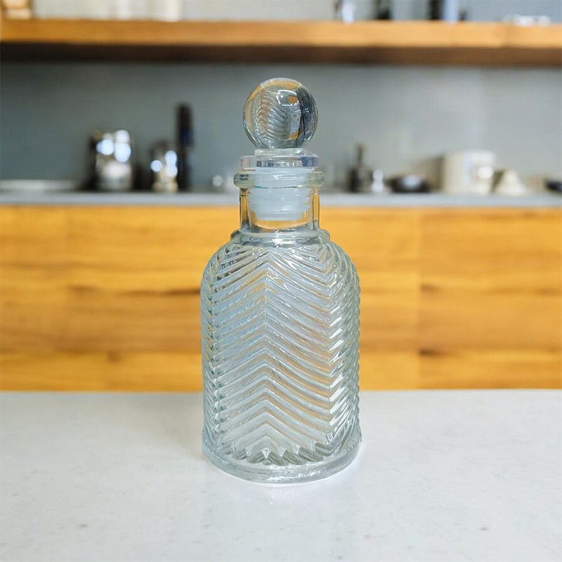 Picture of Perfume Bottle French Girl Mini Storage 100ml Glass Jar Home Decor