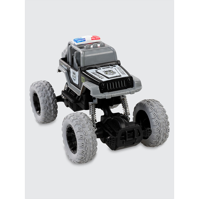 Picture of Pull Back Shock Absorber Big Wheel Toy Police Car
