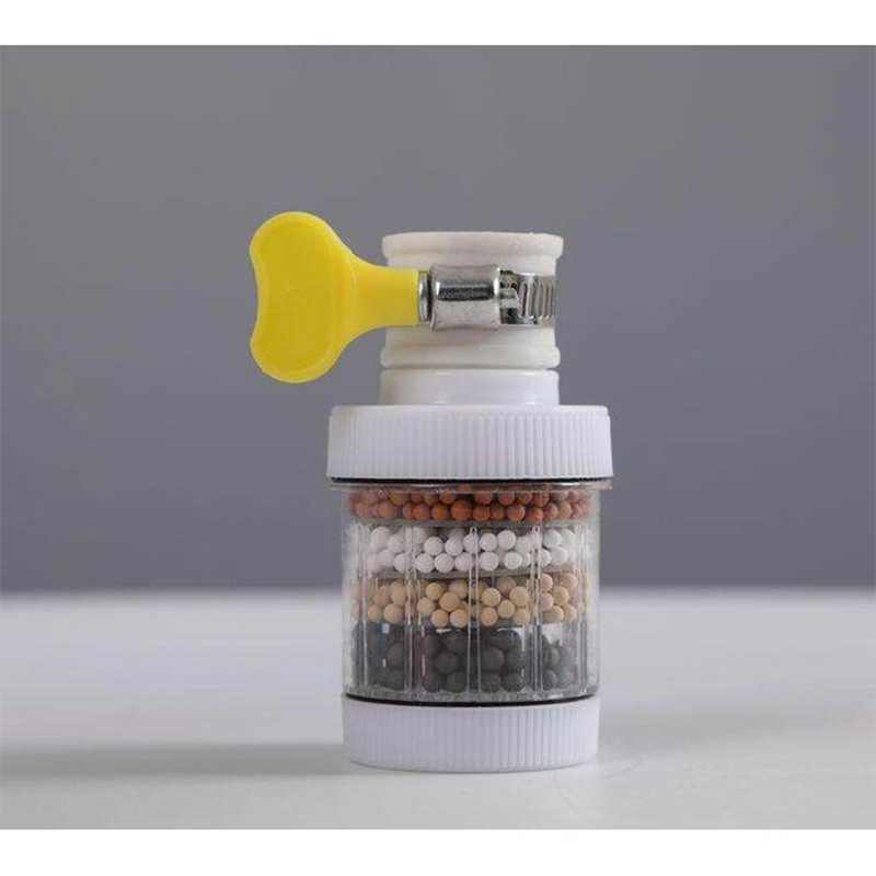 Picture of Water Faucet Filter Household Kitchen Home Faucet Mini Tap Water Clean Purifier Filter Filtration Cartridge Carbon Filter
